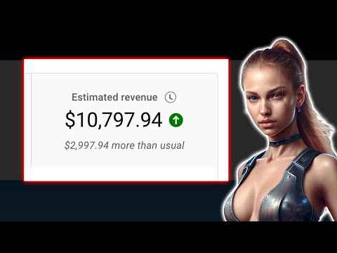 FACELESS YOUTUBE CHANNEL MAKES $10,000/mo USING ONLY AI TOOLS (Make Money Online)