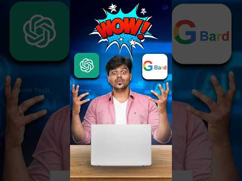 யாரு ‘கெத்து’ 🤖 சும்மா கேட்டு பாரு..!! ChatGpt 🆚 Google Bard🔥🔥#shorts #tamiltech